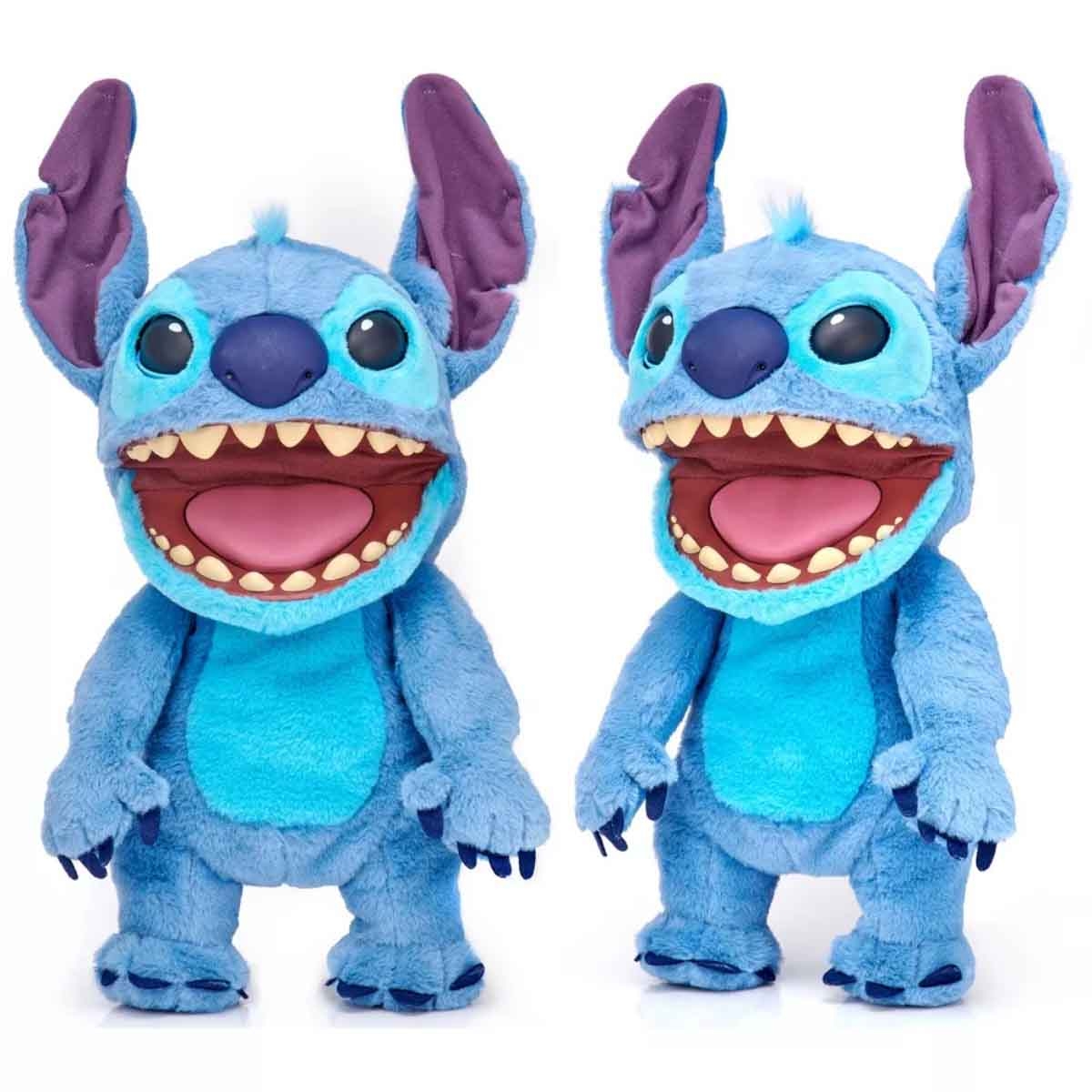 Disney Stitch 18" Animatronic RealFX Stitch Puppet Toy Unisex, 5-7 Years