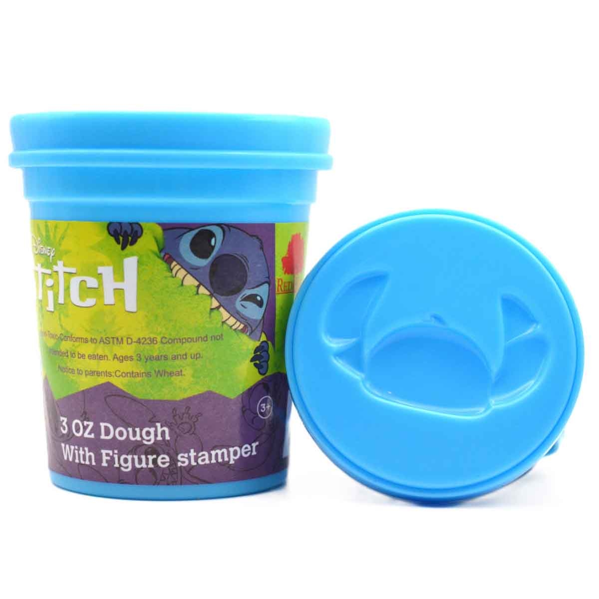 Disney Stitch 3 oz. Dough with Figure Stamper Unisex, 3-4 Years