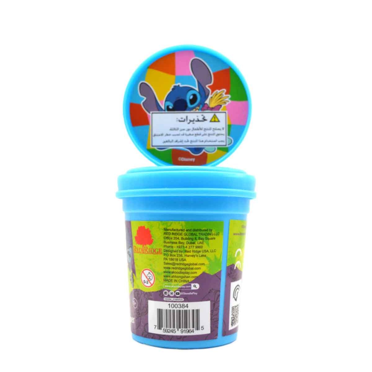 Disney Stitch 3 oz. Dough with Figure Stamper Unisex, 3-4 Years