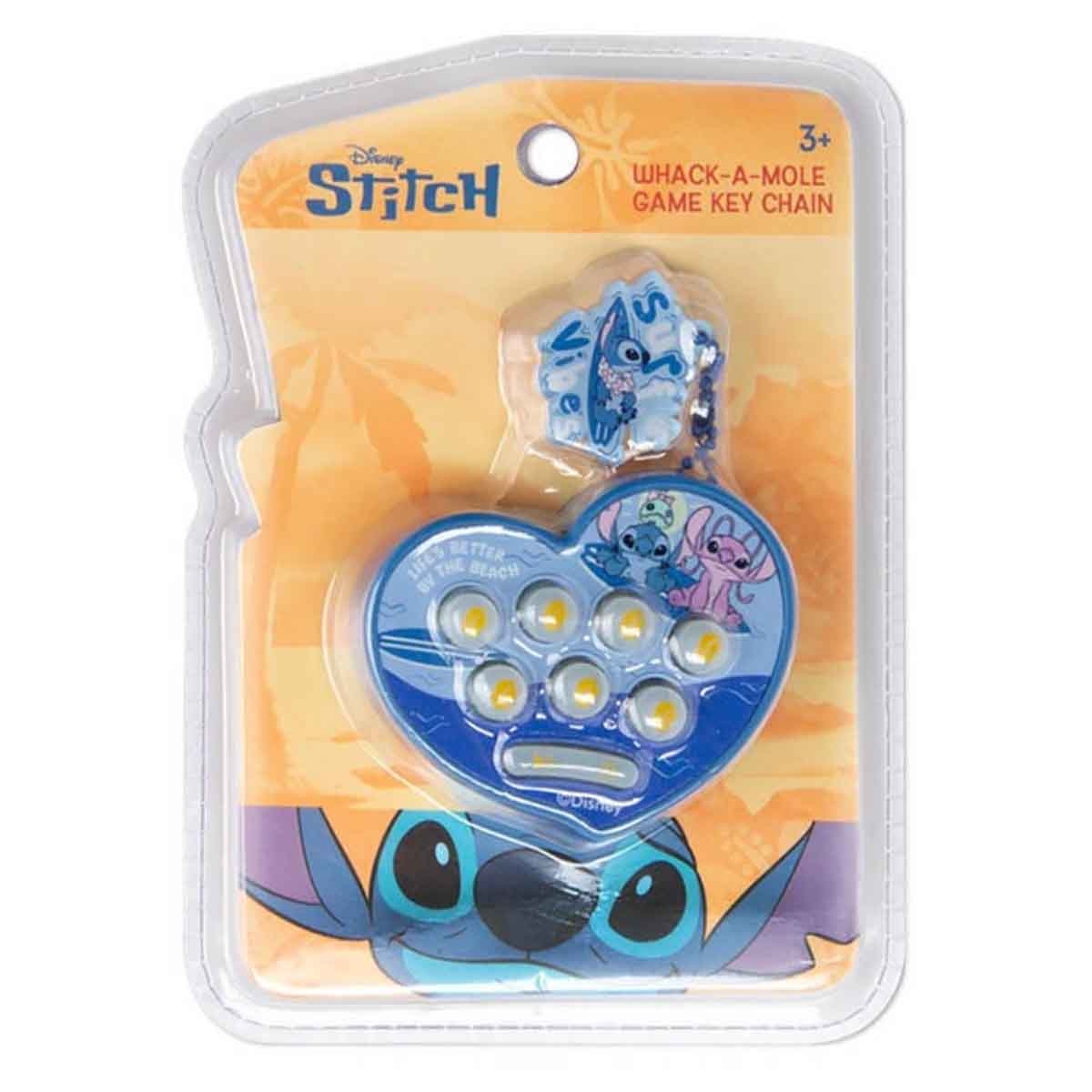 Disney Stitch GT20140STI Whack-A-Mole Game Key Chain Unisex, 3-4 Years