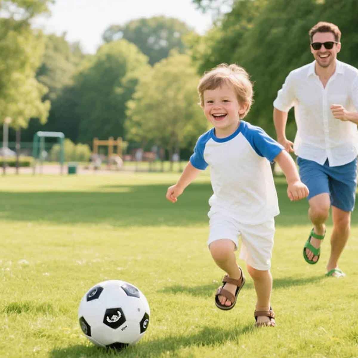Disney Stitch Inflatable Football with Inflator Boys, 3-4 Years