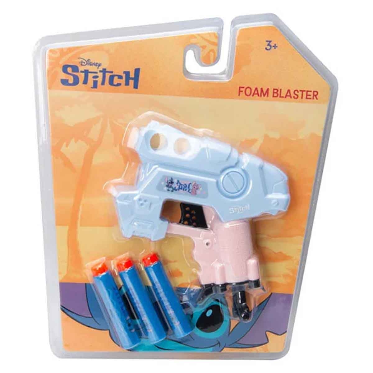 Disney Stitch Junior Explorer Foam Blaster with 3 Darts Unisex, 3-4 Years