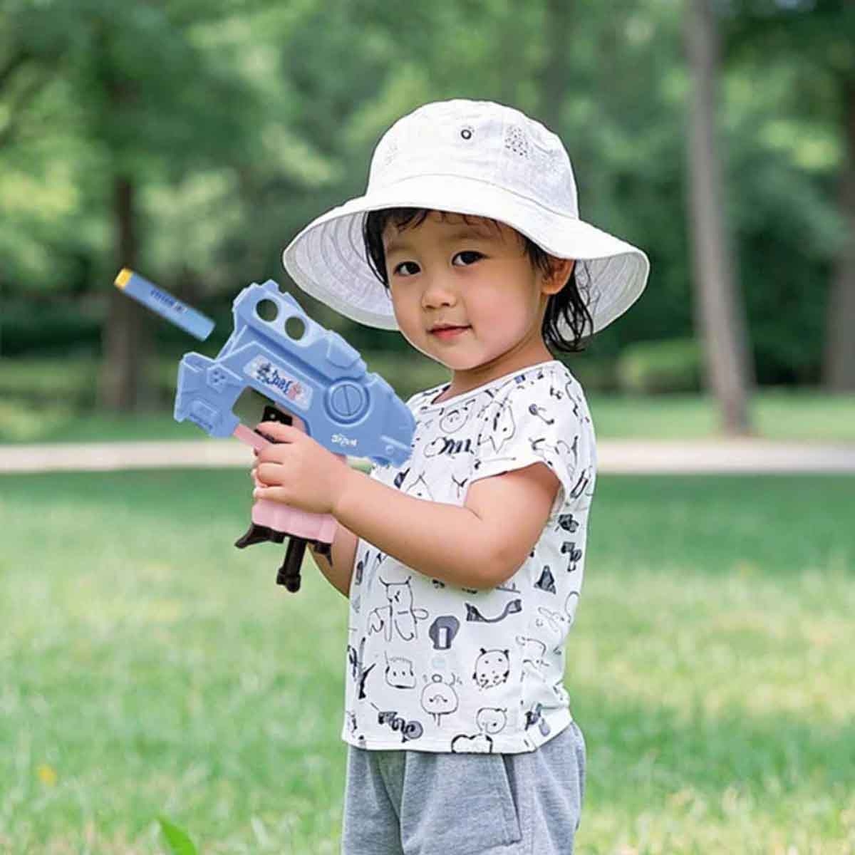 Disney Stitch Junior Explorer Foam Blaster with 3 Darts Unisex, 3-4 Years
