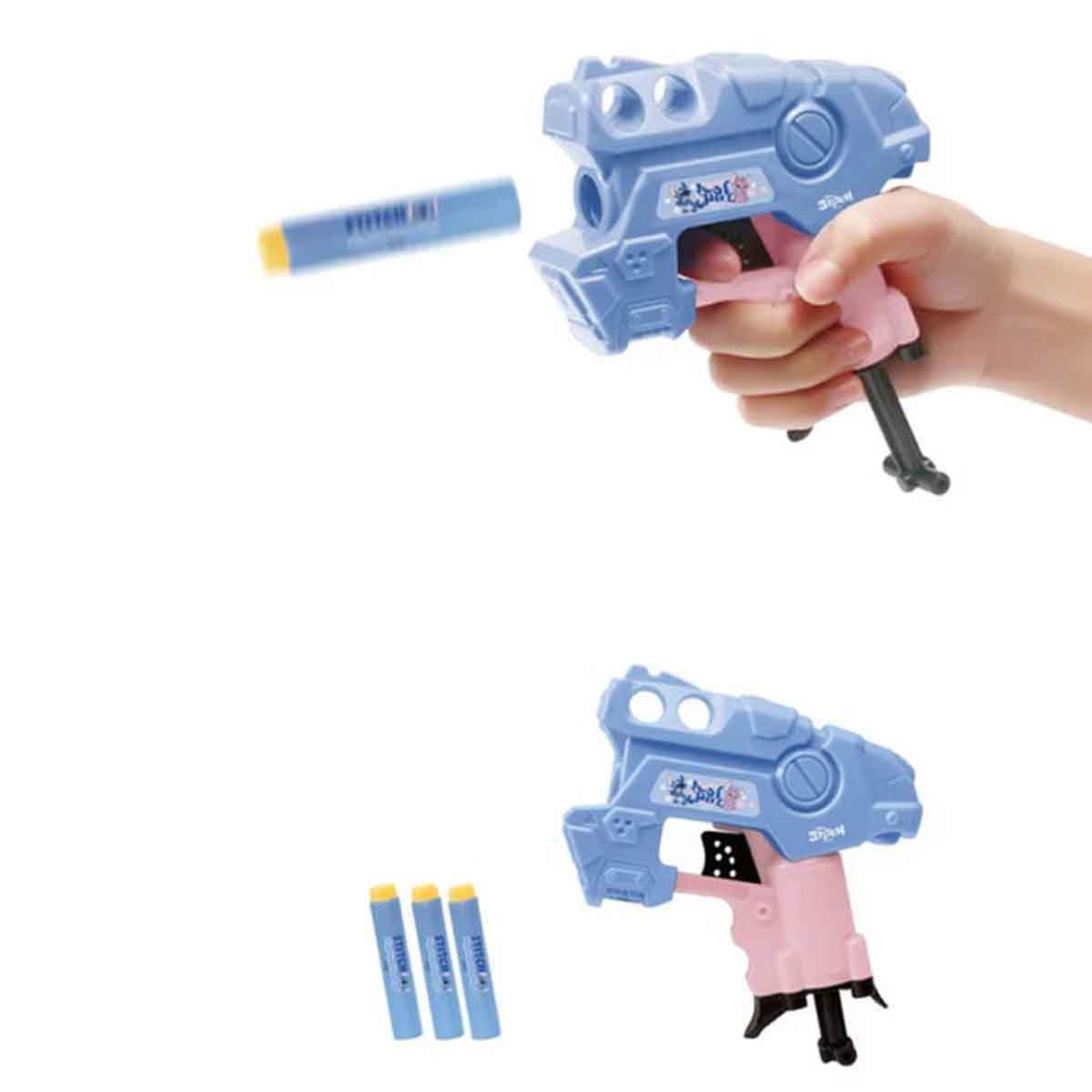 Disney Stitch Junior Explorer Foam Blaster with 3 Darts Unisex, 3-4 Years