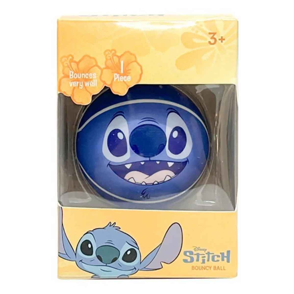 Disney Stitch Large High Bouncing Ball Boys, 3-4 Years