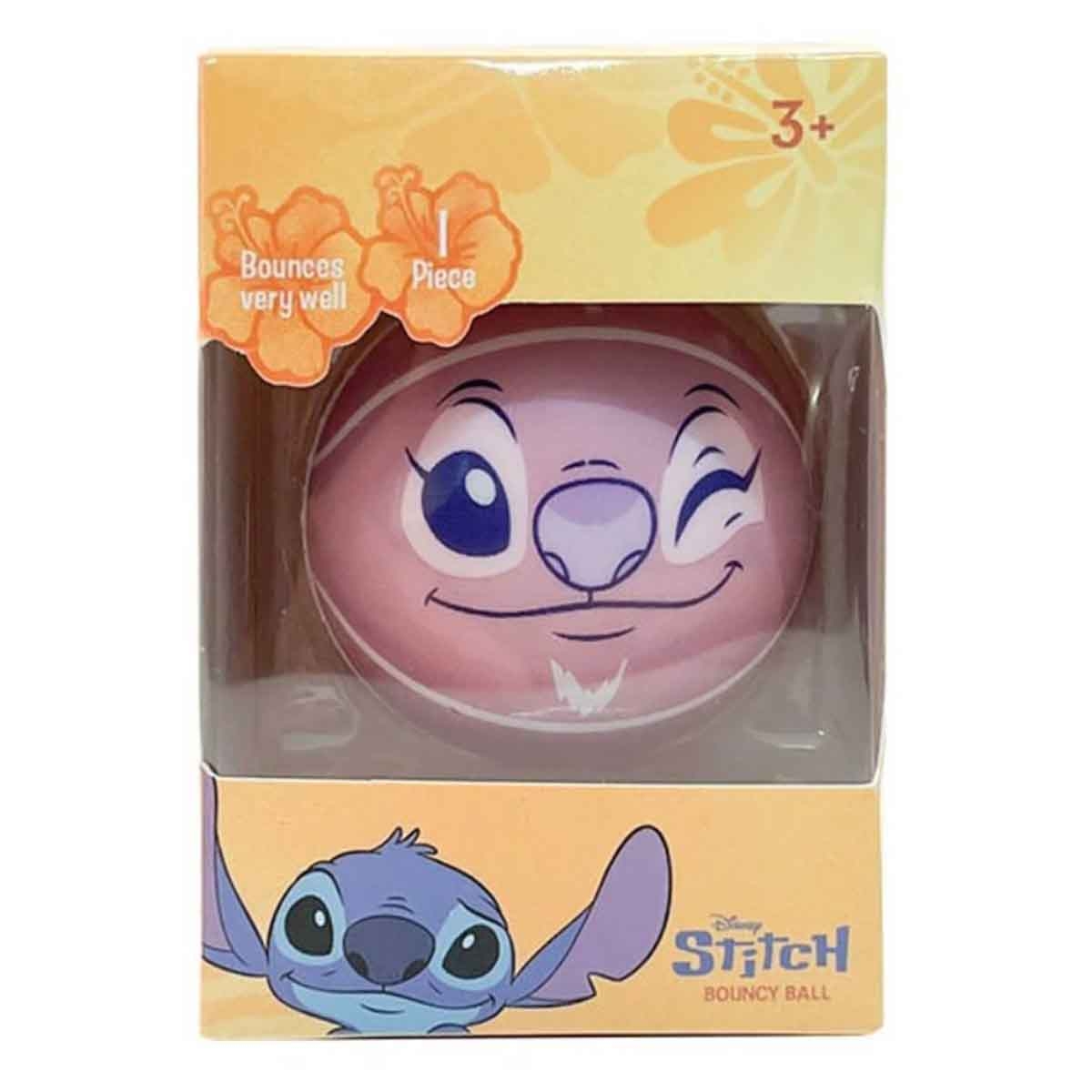 Disney Stitch Large High Bouncing Ball Girls, 3-4 Years