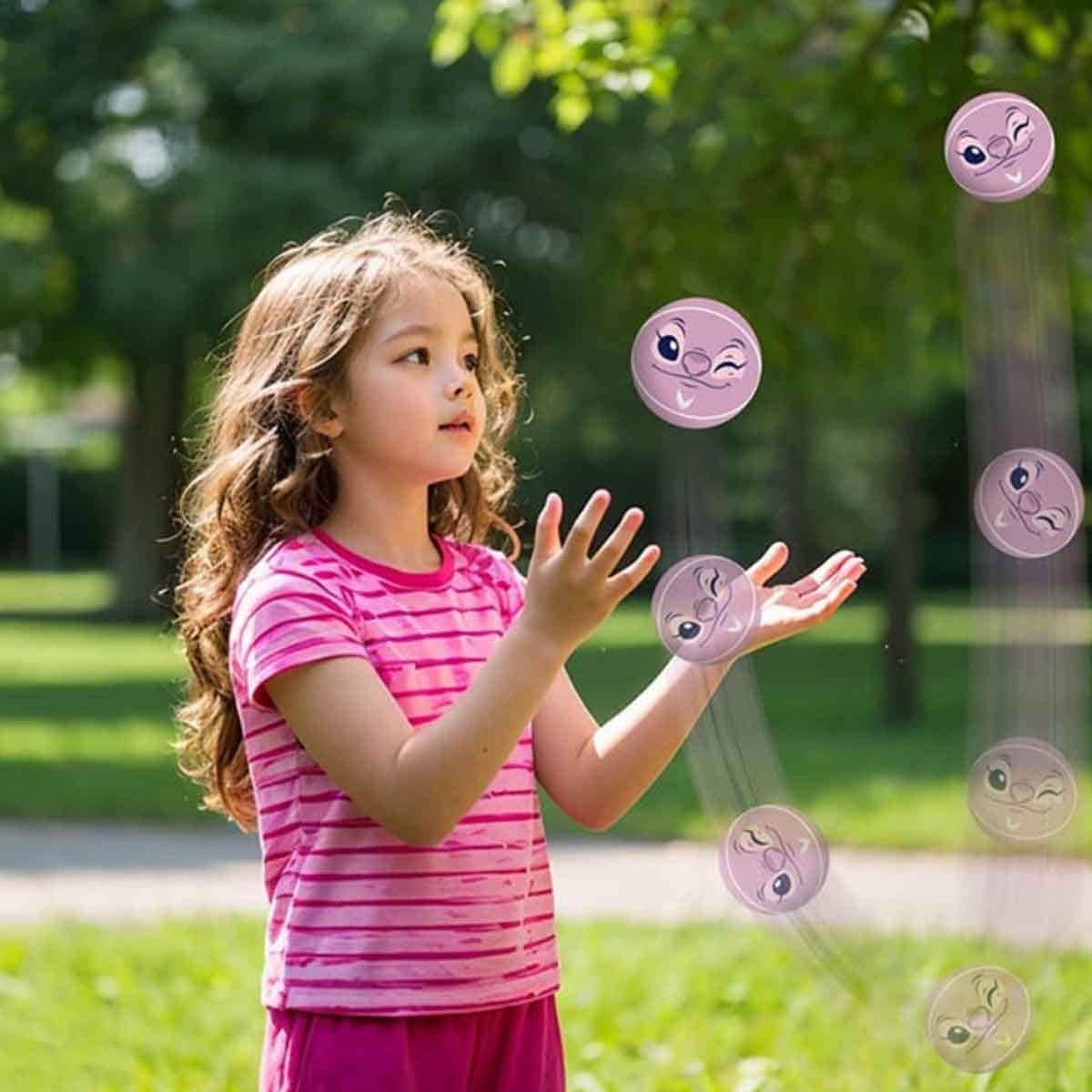 ديزني ستيتش كرة مرتدة كبيرة للبنات، 3-4 سنوات