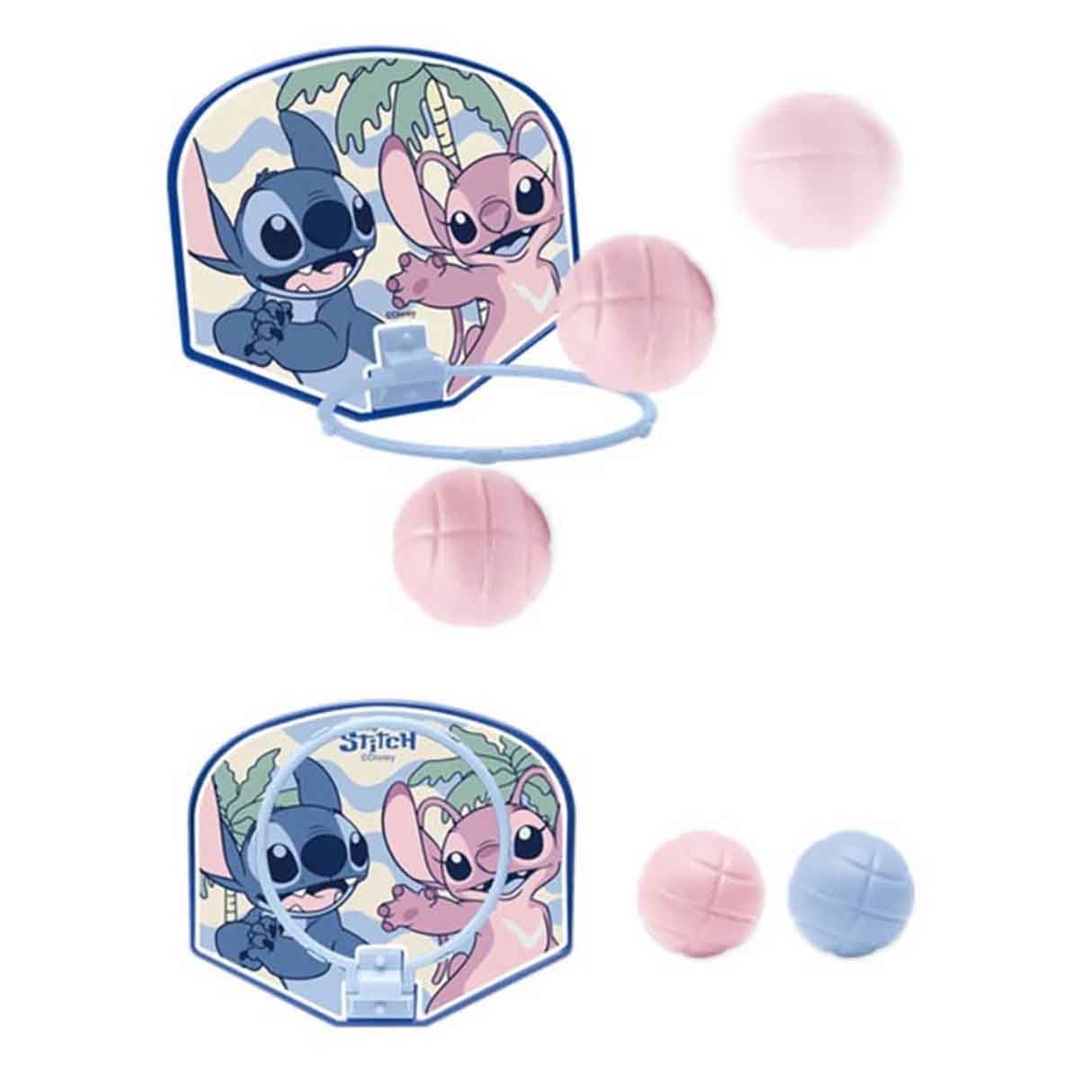 Disney Stitch Mini Basketball Set with Hoop Unisex, 3-4 Years