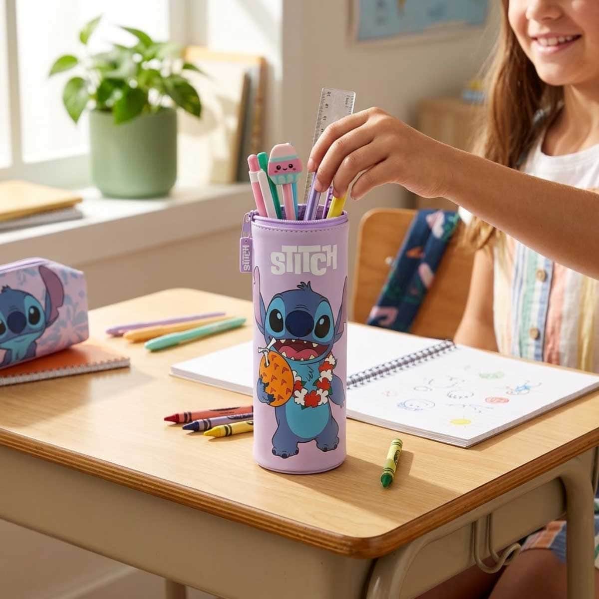 Disney Stitch Pencil Case Unisex, 3-4 Years