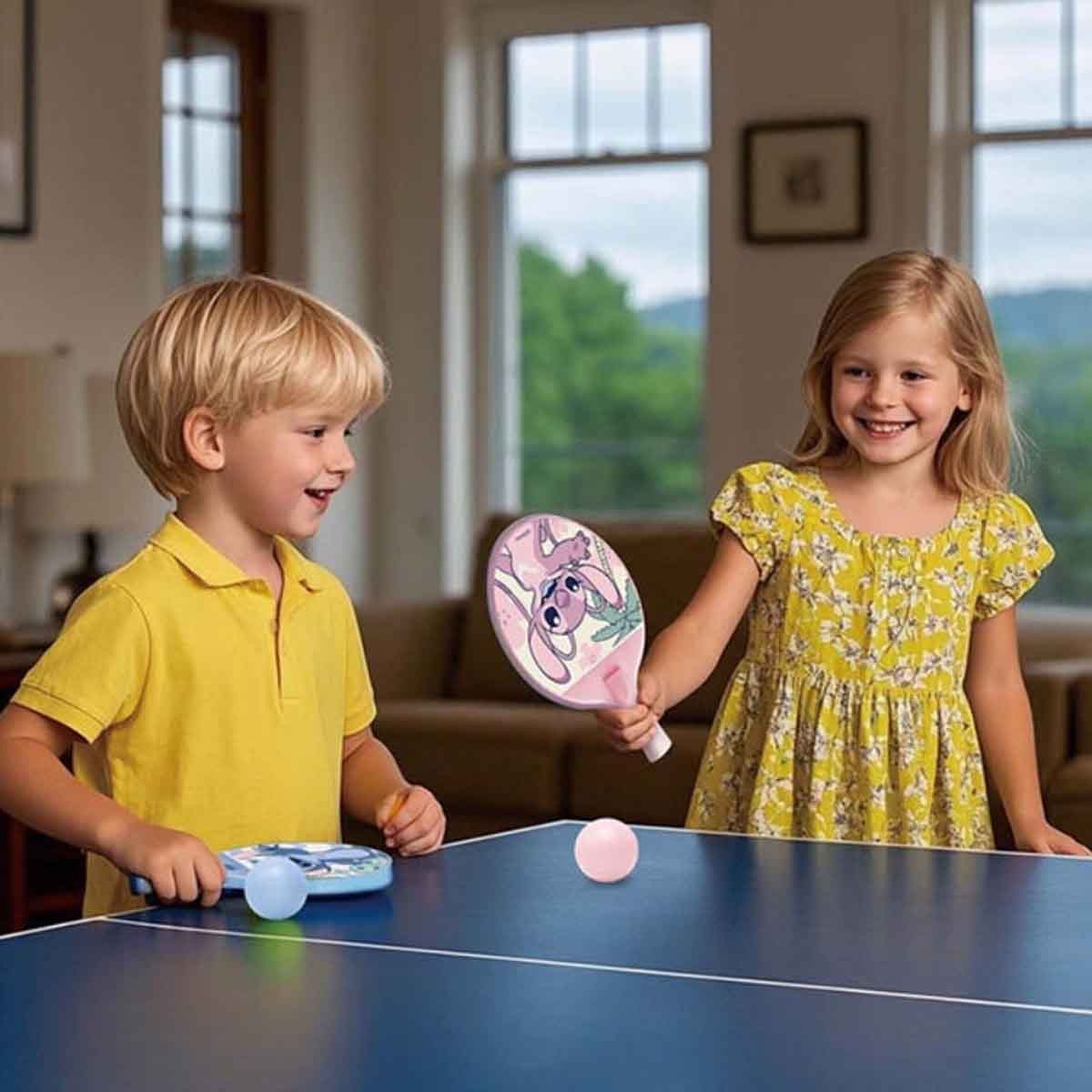 Disney Stitch Ping Pong Paddle Set Unisex, 3-4 Years
