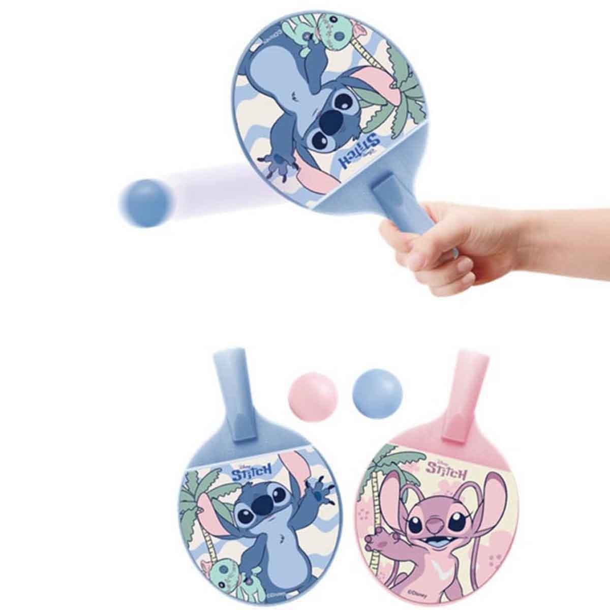 Disney Stitch Ping Pong Paddle Set Unisex, 3-4 Years