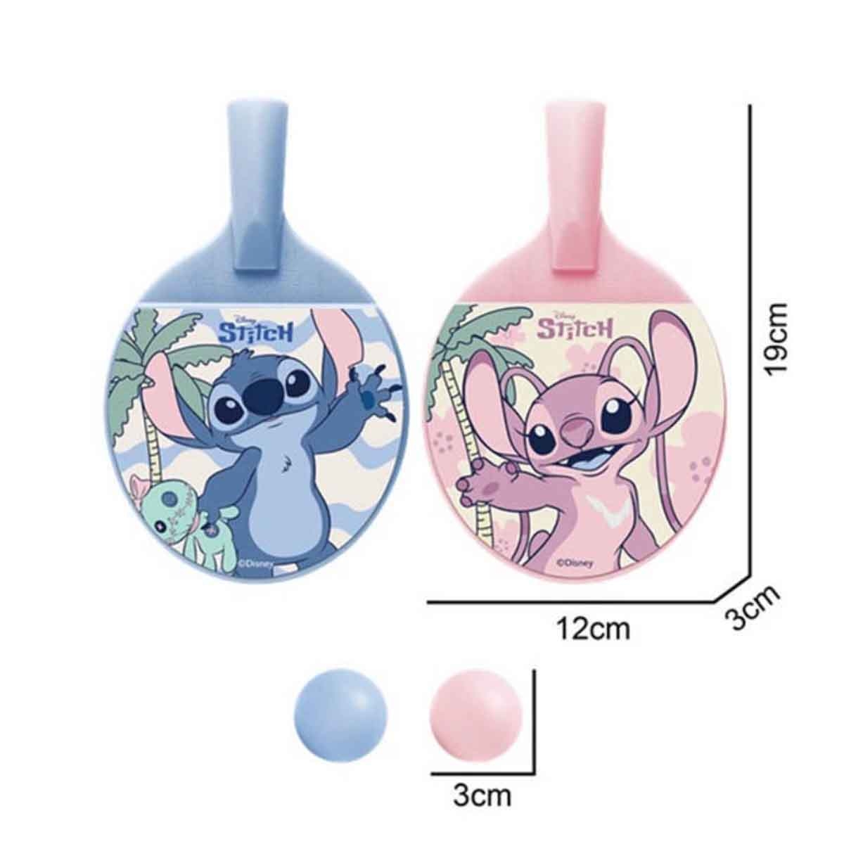 Disney Stitch Ping Pong Paddle Set Unisex, 3-4 Years