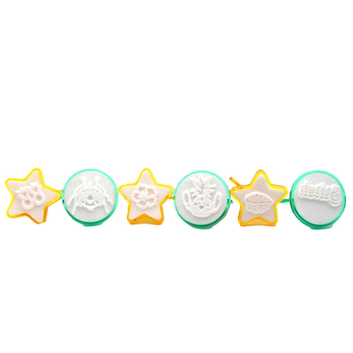 Disney Stitch Stamps with Ink Pad Unisex, 3-4 Years