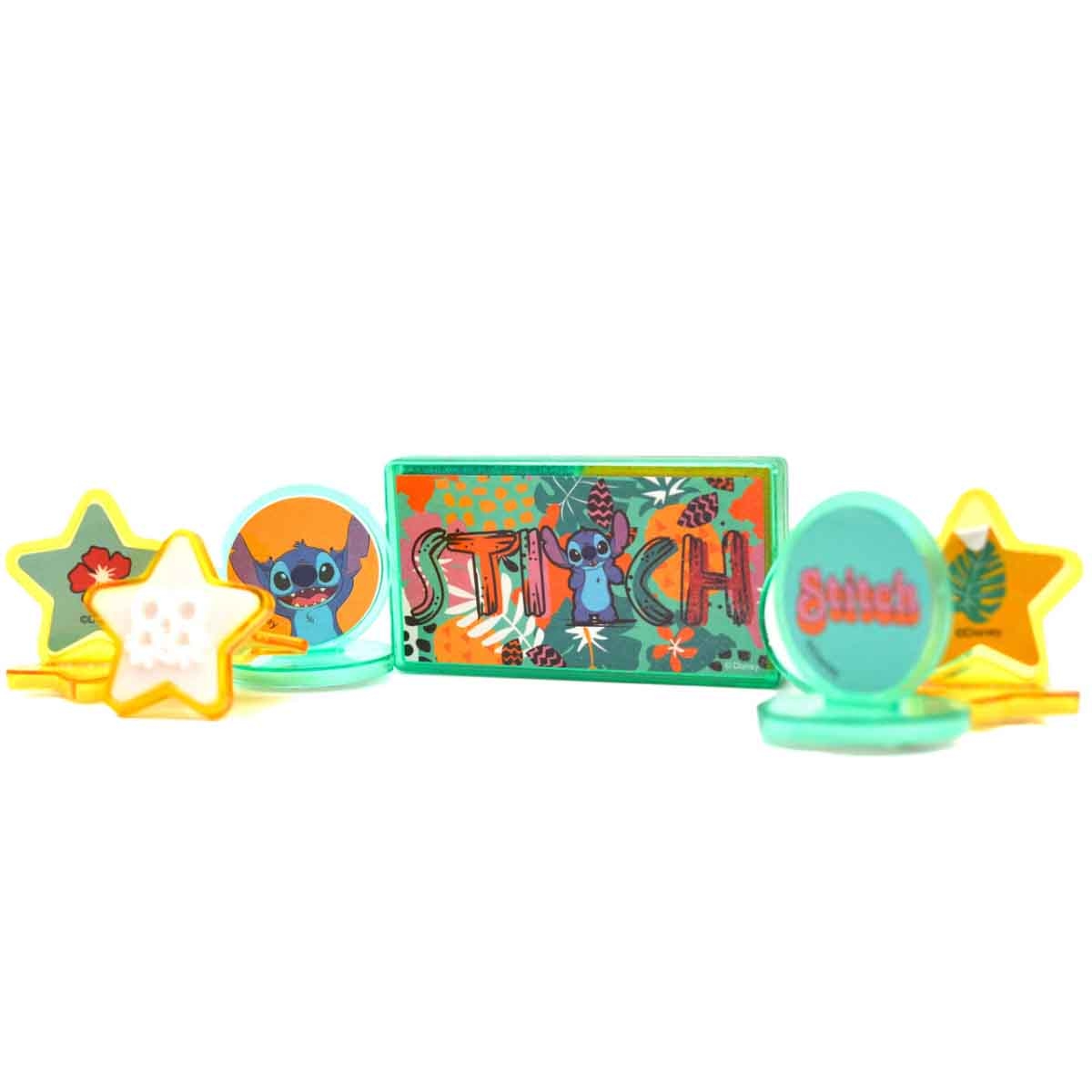 Disney Stitch Stamps with Ink Pad Unisex, 3-4 Years