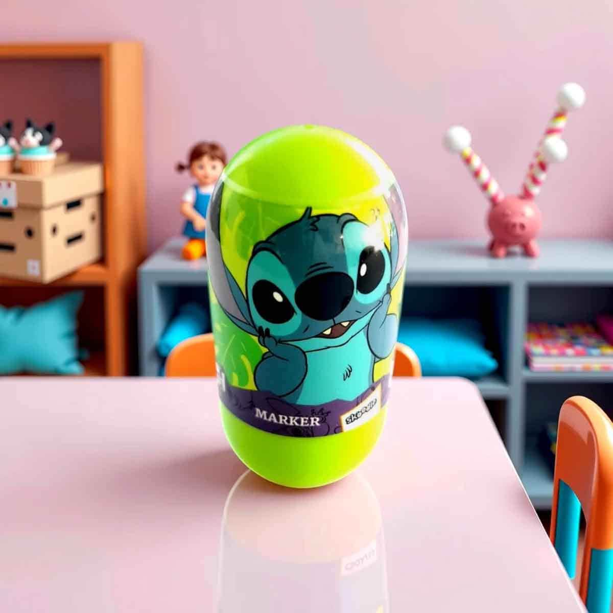 Disney Stitch 100453A Wobbler Marker Unisex, 3-4 Years