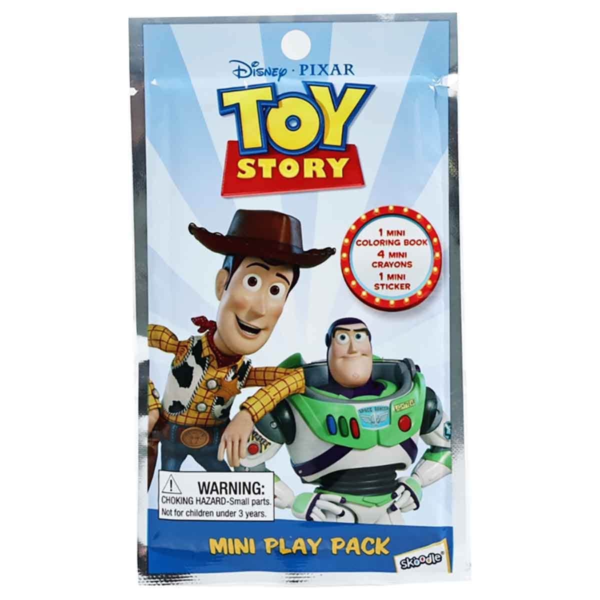 Disney Princess & Toy Story Play Packs with Jumbo Crayons Bundle