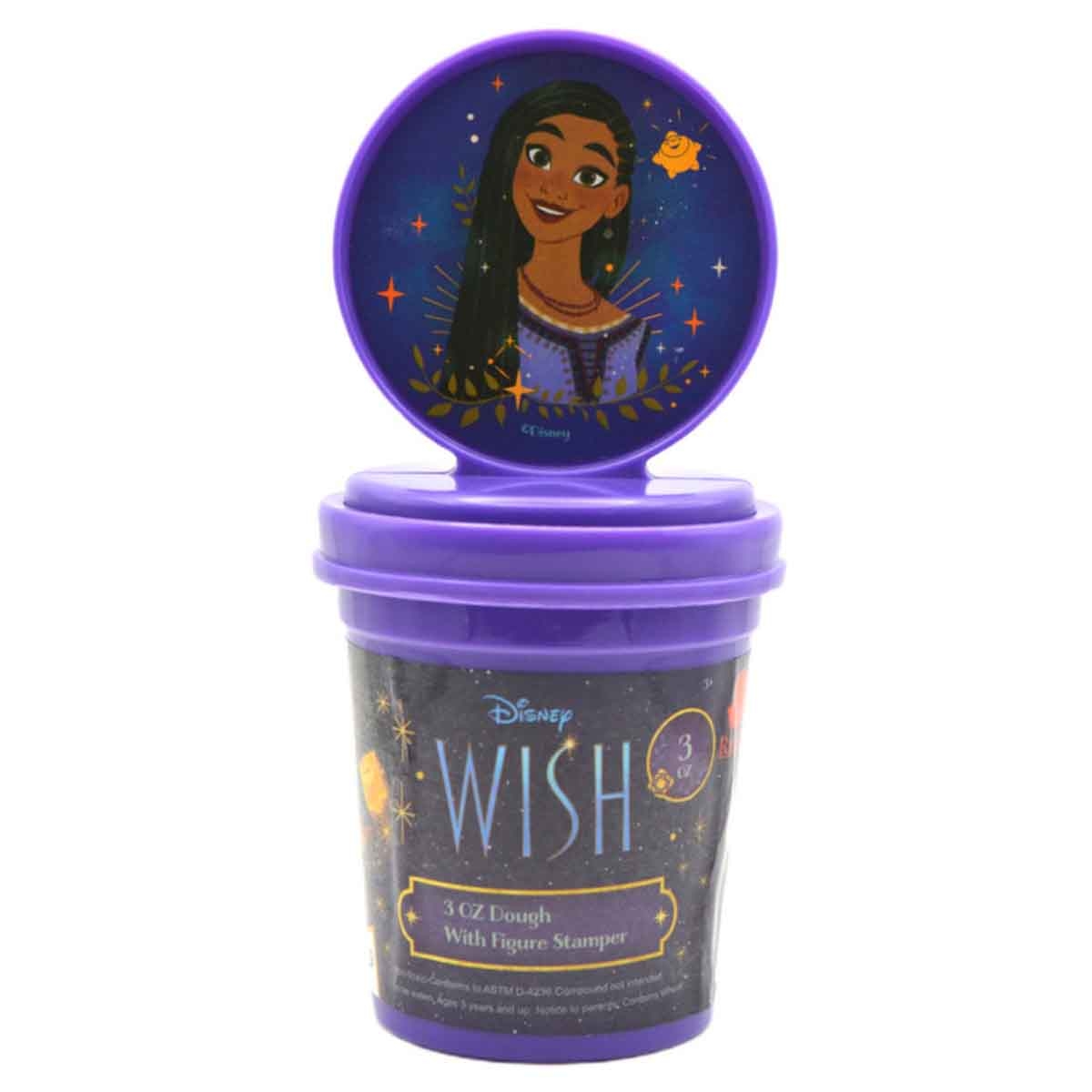 ديزني ويش عجينة 3 أونصات مع أداة طباعة شكل للأطفال بعمر 3-4 سنوات