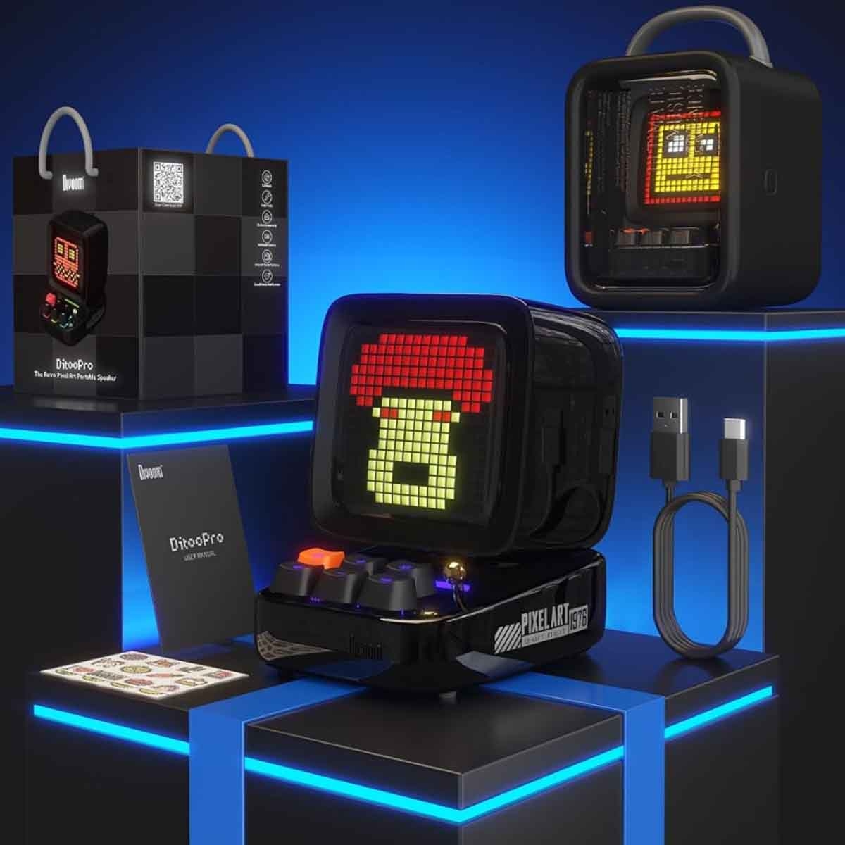 Divoom Ditoo Pro Bluetooth Mini Speaker