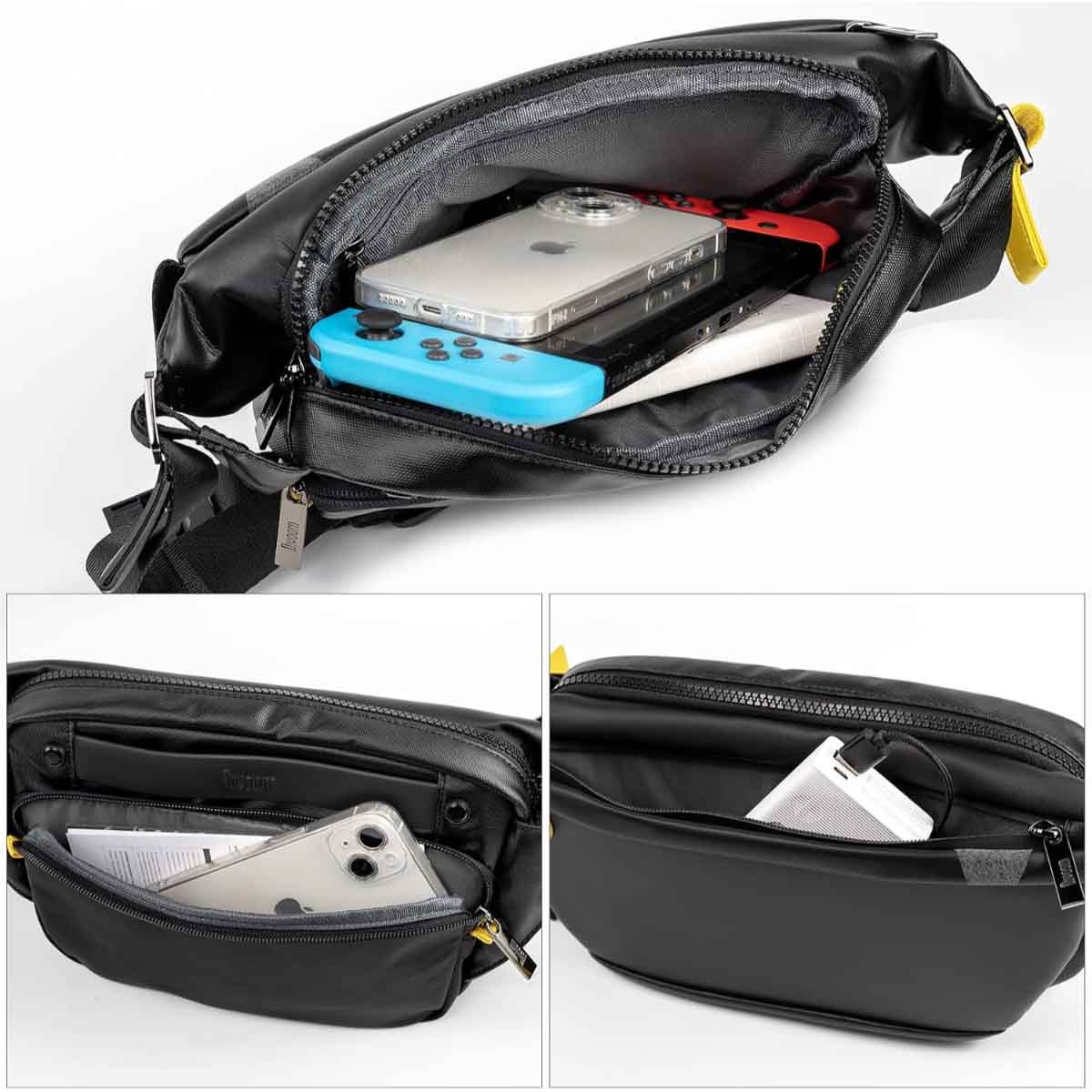 Divoom Black Pixoo Sling Bag