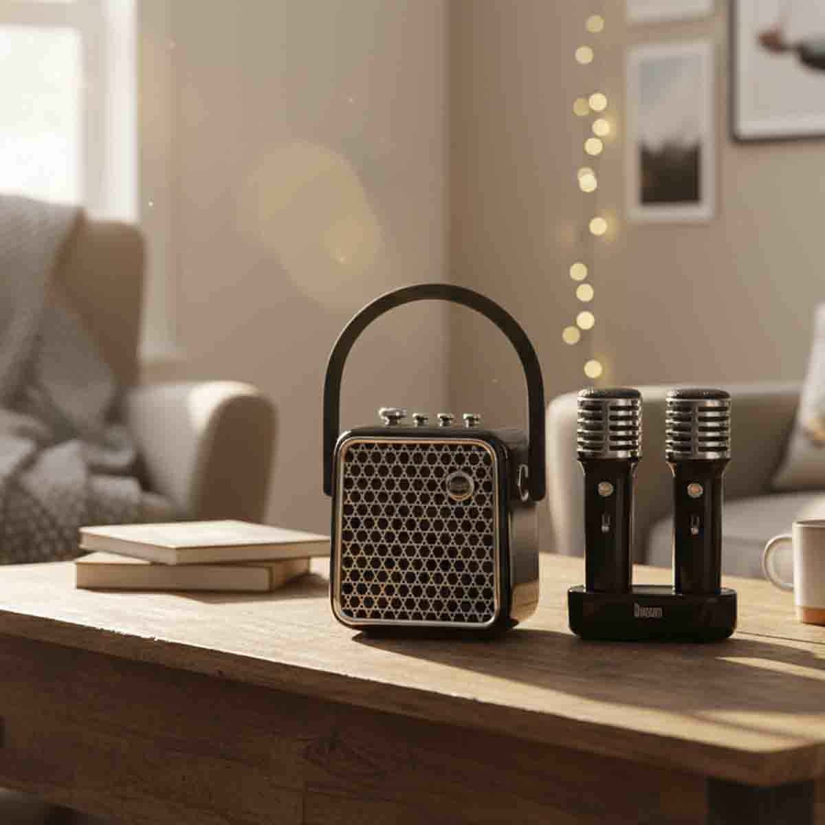 Divoom SongBird SE Portable Dual Microphone & Speaker Set