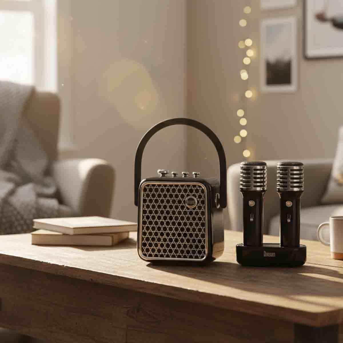 Divoom SongBird SE Portable Dual Microphone & Speaker Set