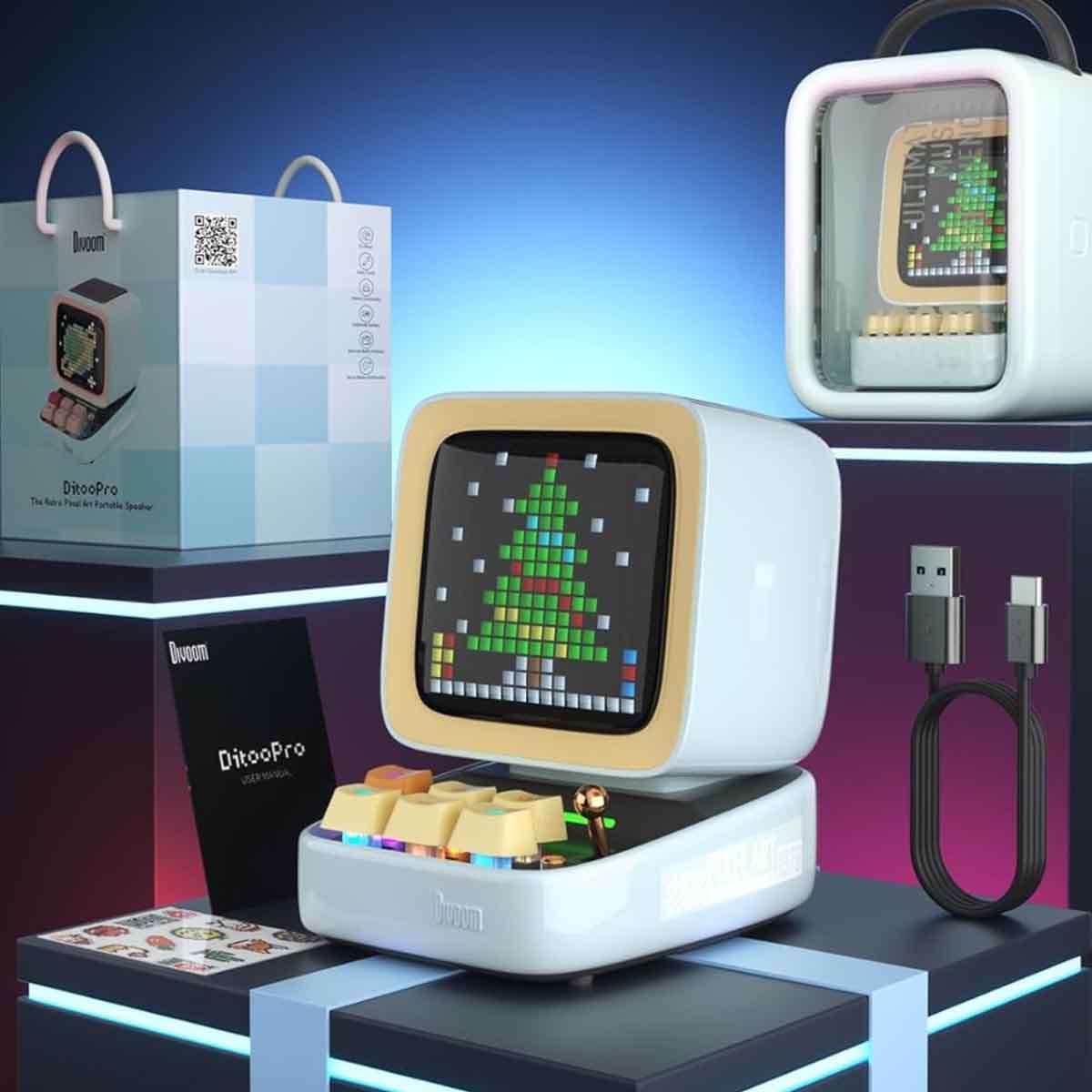 Divoom Ditoo Pro Bluetooth Mini Speaker