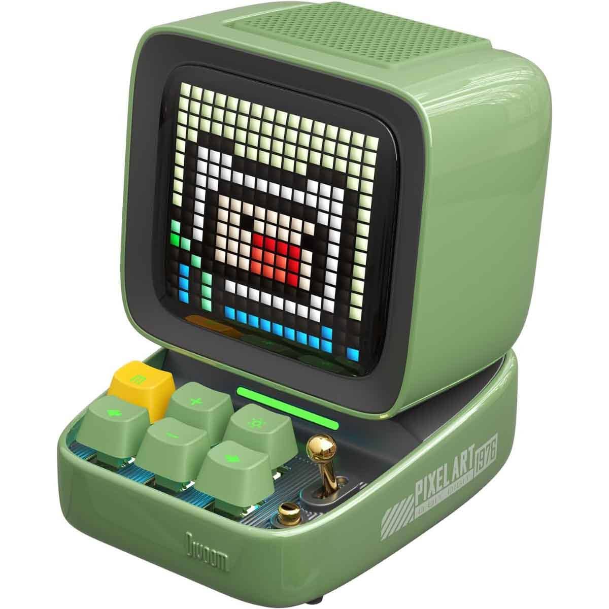 Divoom Green Ditoo Pro Bluetooth Mini Speaker