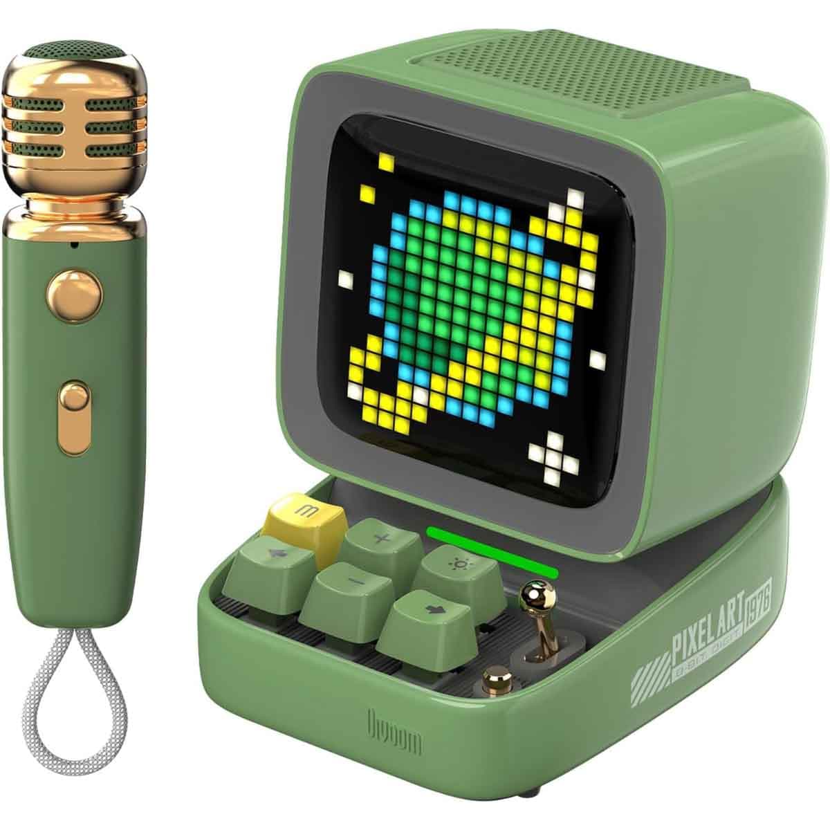 Divoom Green DitooMic Bluetooth Speaker & Microphone