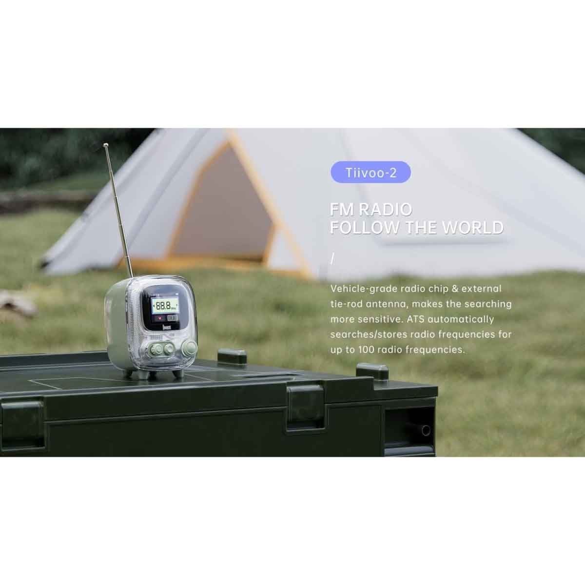 Divoom Tiivoo-2 Photo Album & Lyrics Bluetooth Speaker