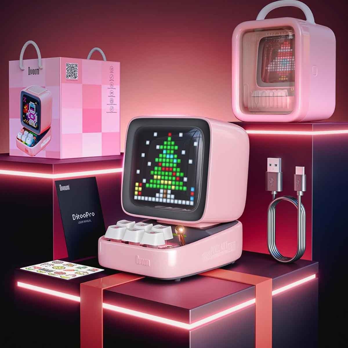 Divoom Ditoo Pro Bluetooth Mini Speaker