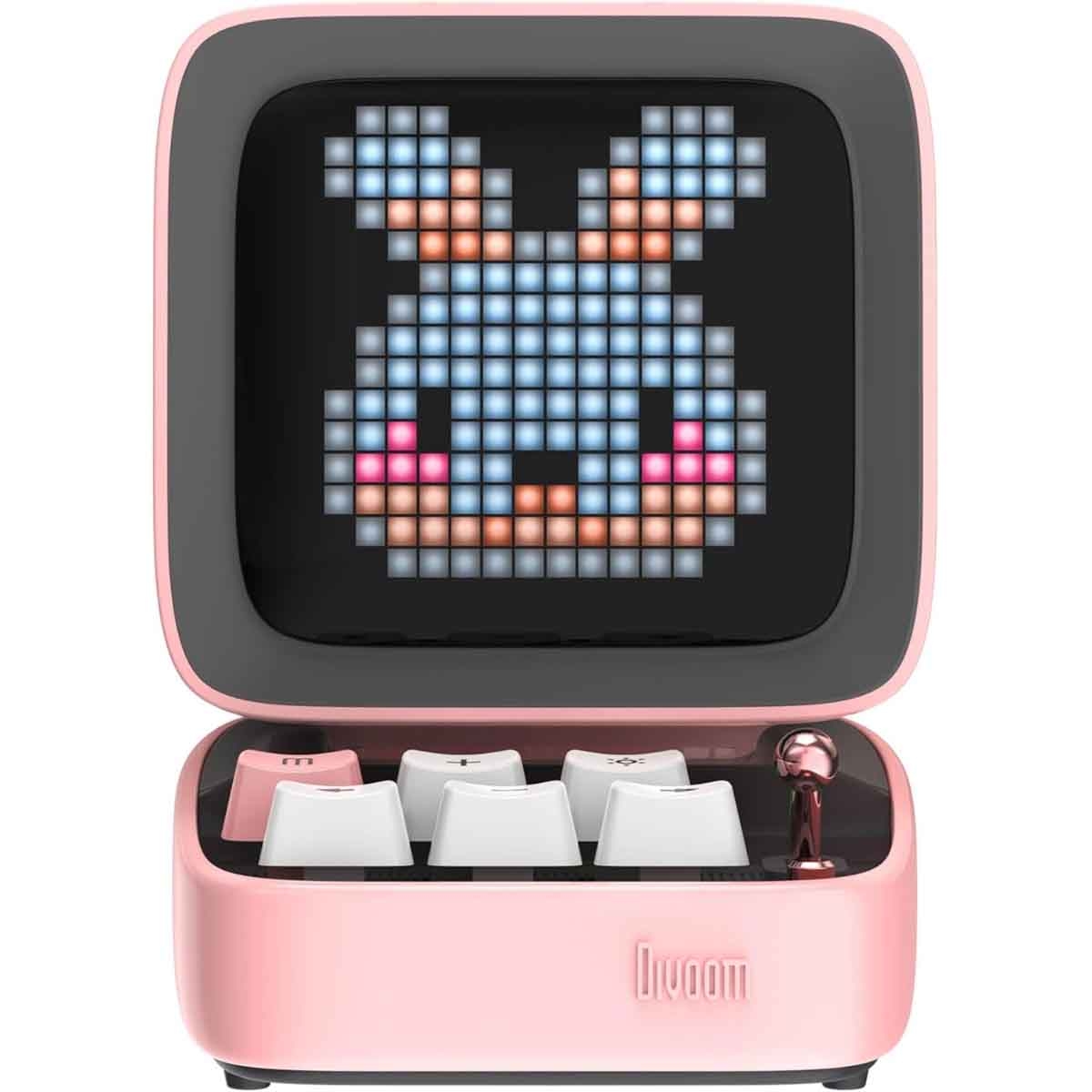 Divoom Pink DitooMic Bluetooth Speaker & Microphone