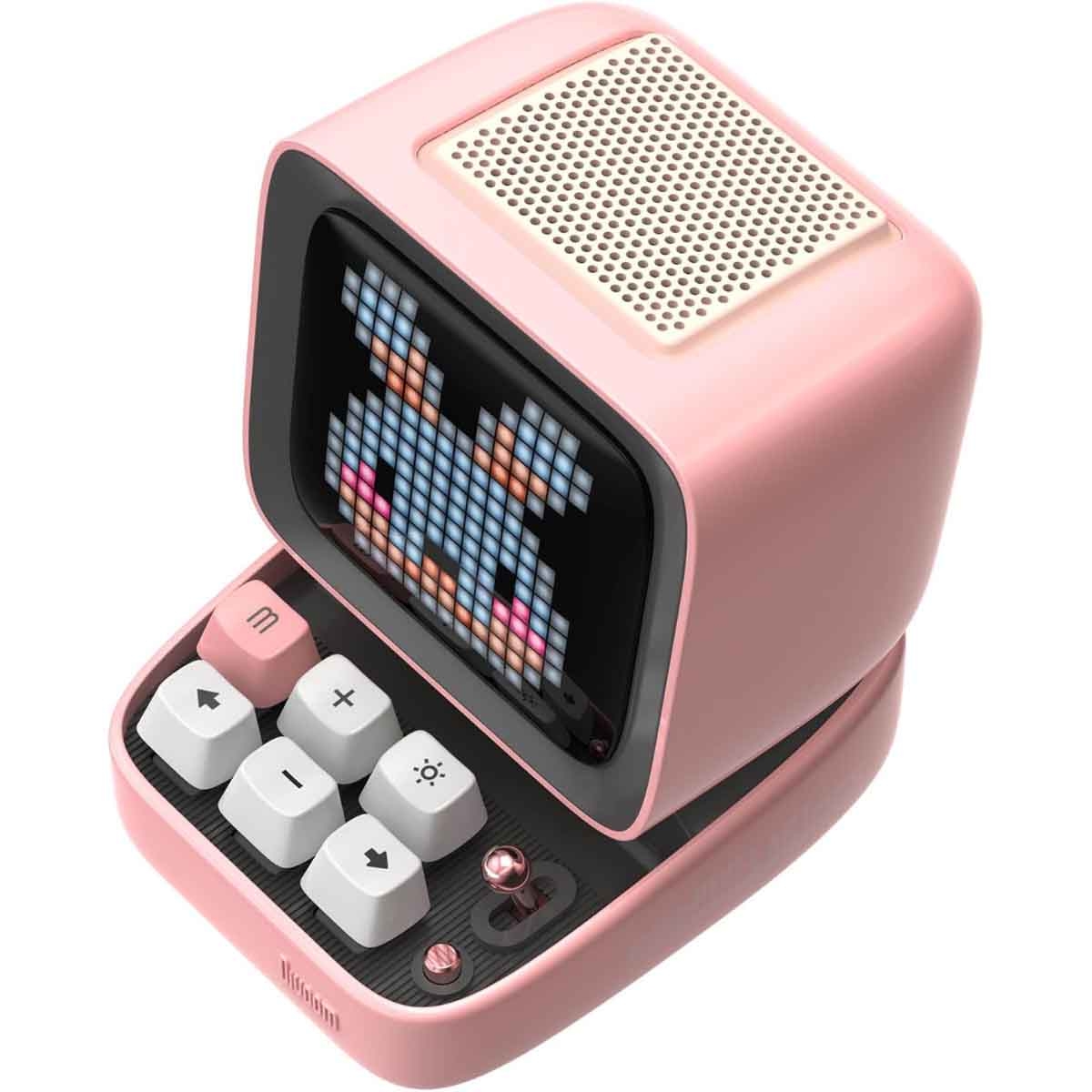 Divoom Pink DitooMic Bluetooth Speaker & Microphone
