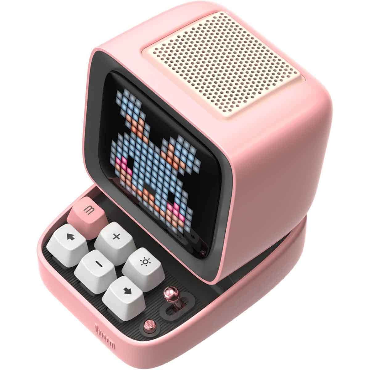 Divoom Pink DitooMic Bluetooth Speaker & Microphone