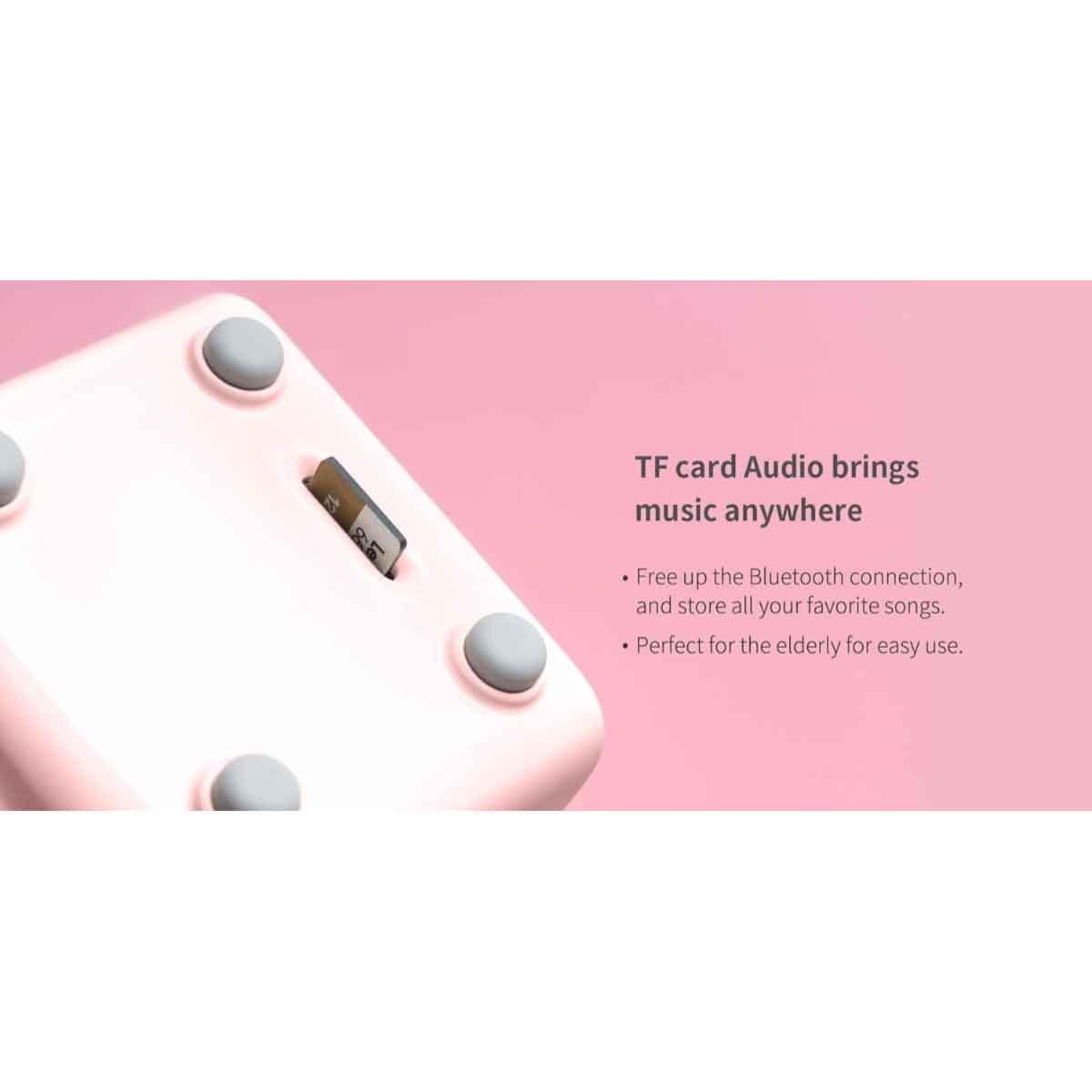 Divoom Fairy-2 Mini Karaoke Speaker with Wireless Microphone