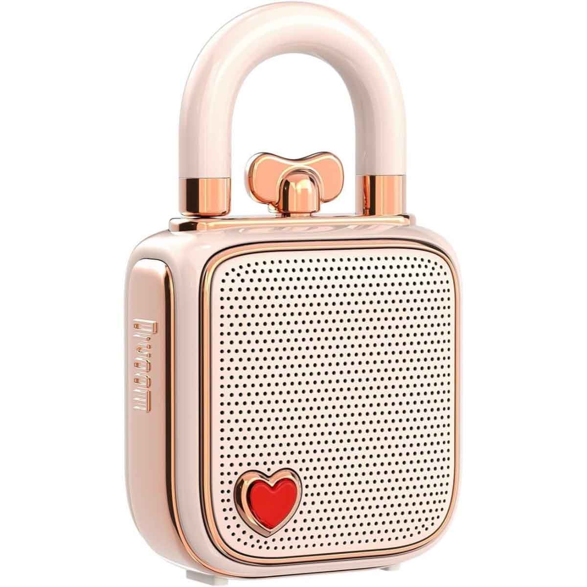 Divoom Pink Love Lock Bluetooth Speaker