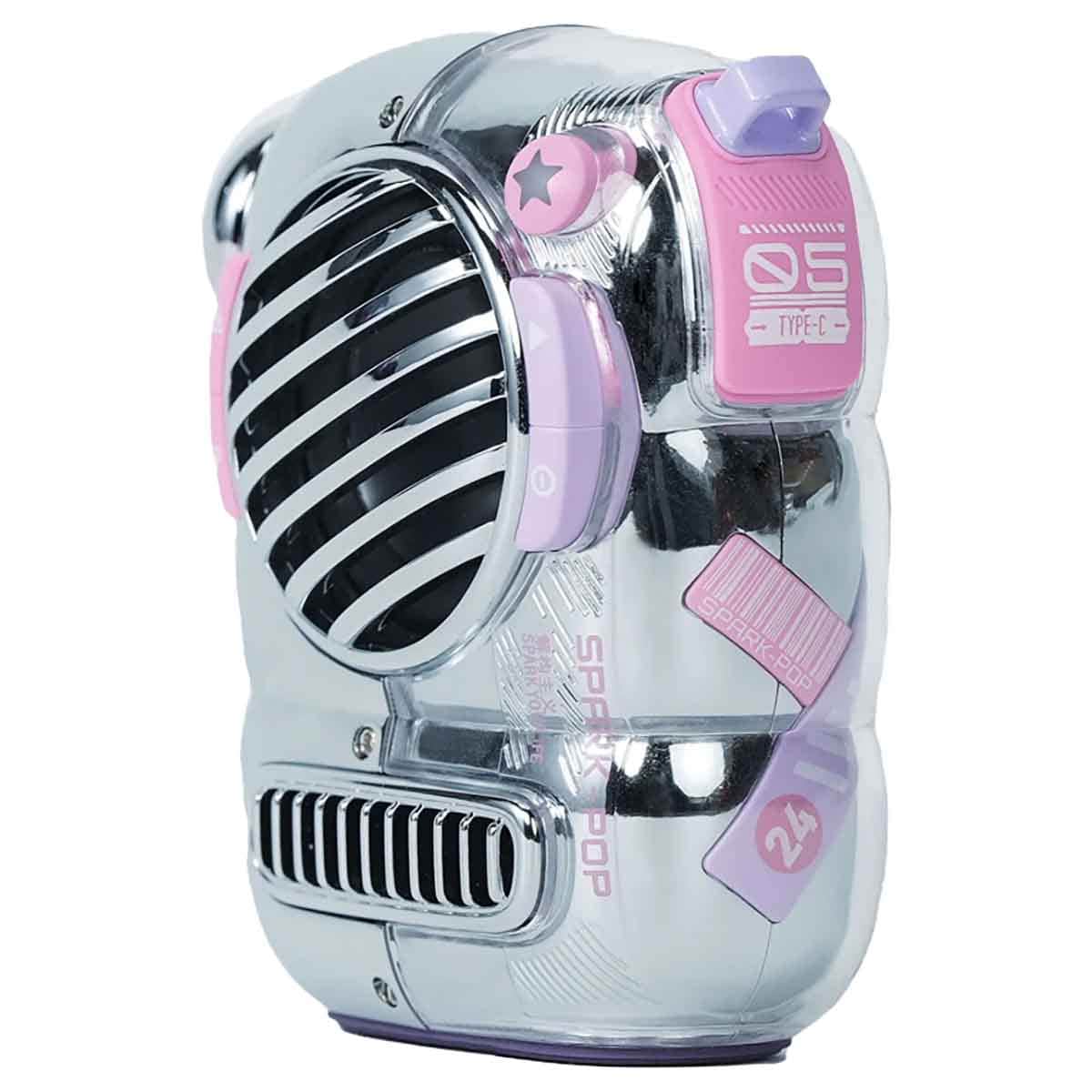 Divoom Pink Spark-Pop Portable Small Bluetooth Speaker