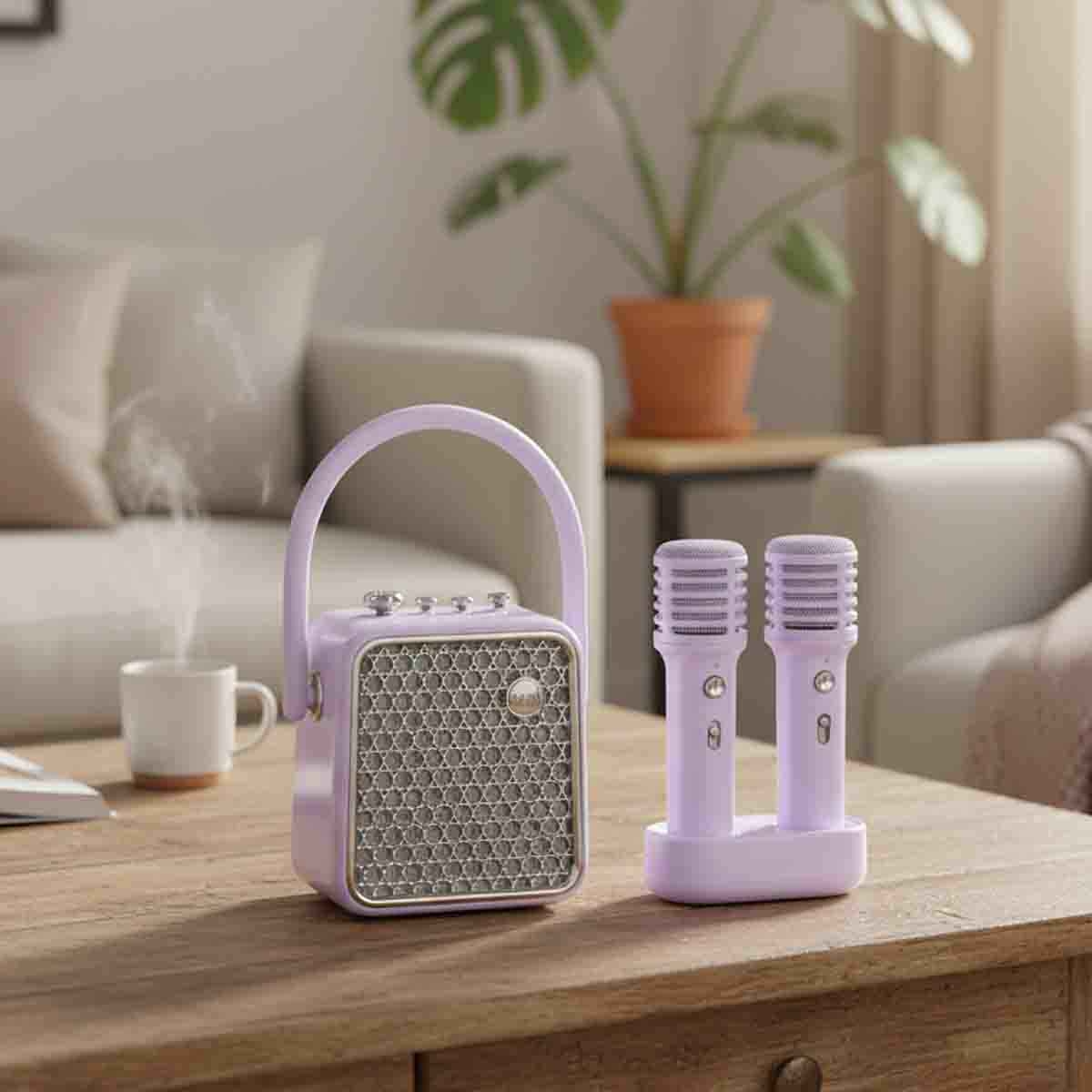 Divoom SongBird SE Portable Dual Microphone & Speaker Set