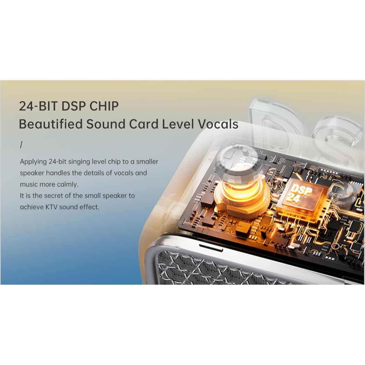 Divoom SongBird SE Portable Dual Microphone & Speaker Set