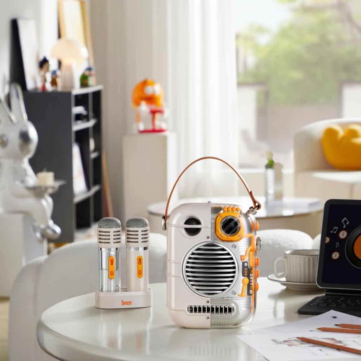 Divoom SPARK-PRO Bluetooth Karaoke Speaker Set