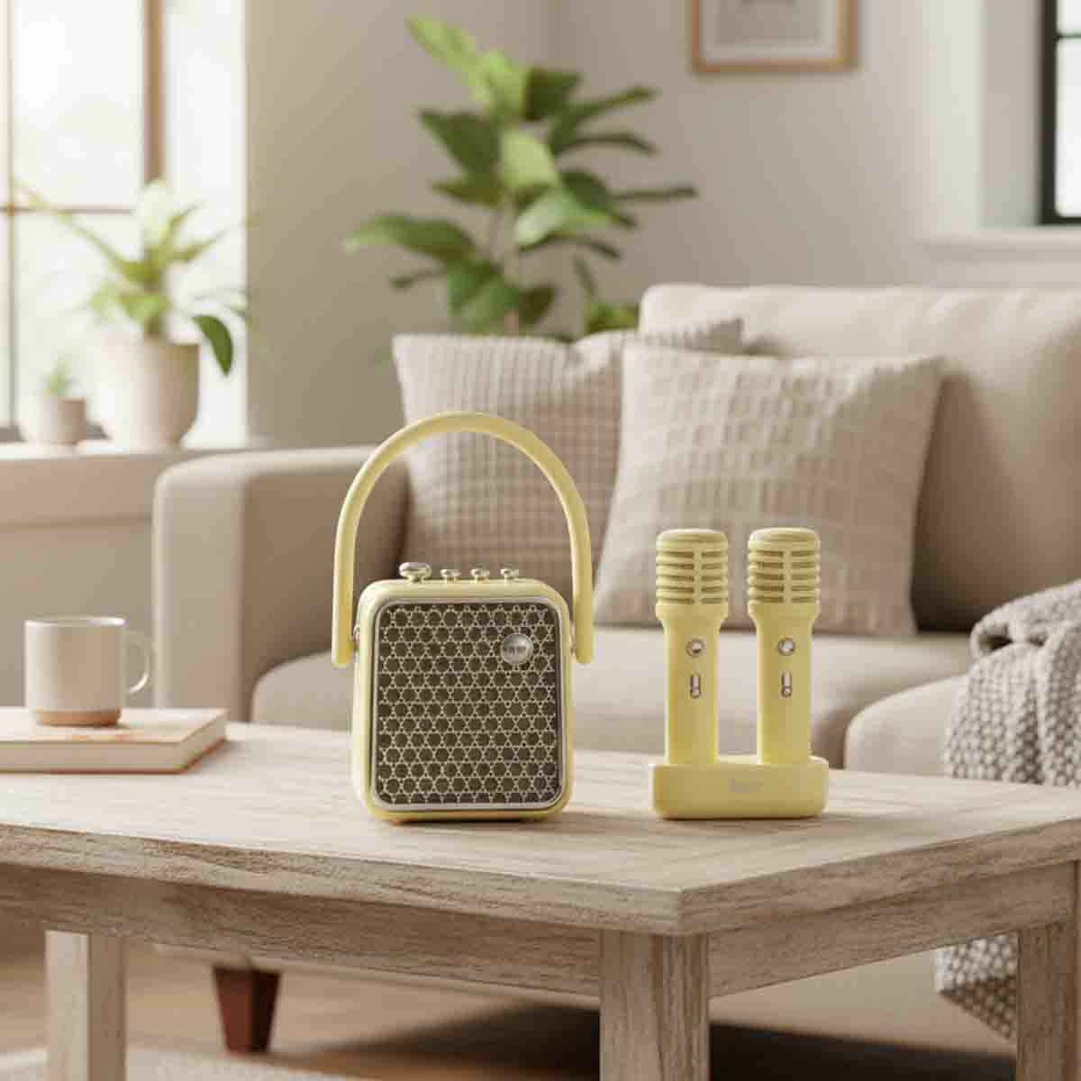 Divoom SongBird SE Portable Dual Microphone & Speaker Set
