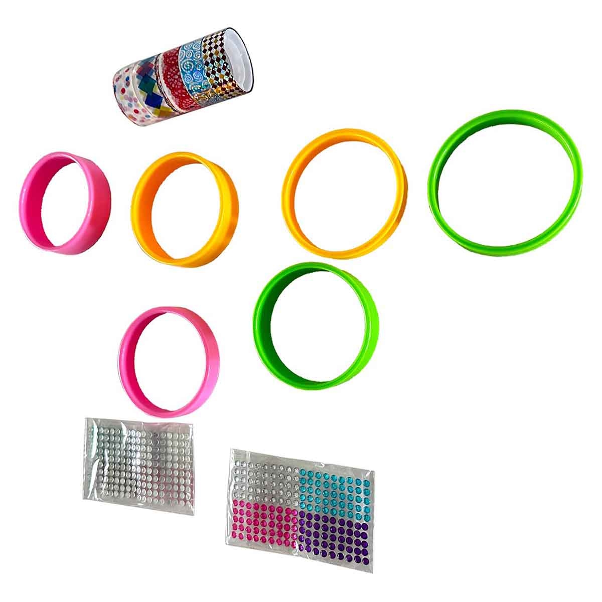 كيه إس واي مجموعة صنع الأساور بنفسك، للبنات، من عمر 8 إلى 10 سنوات