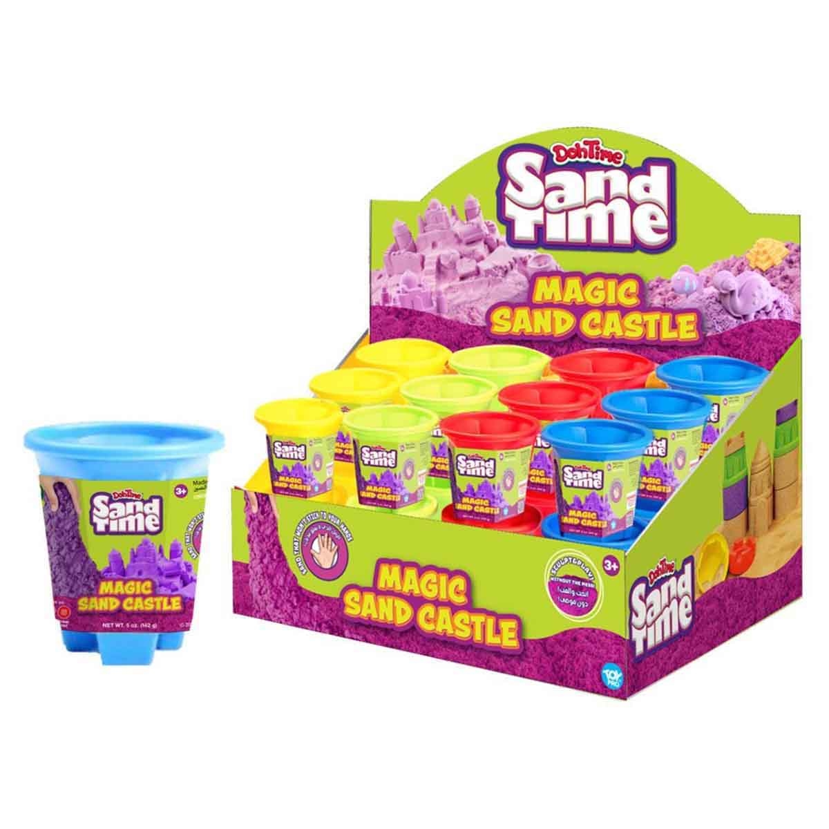 Dohtime 142g Magic Castle Assorted Sand Jar Unisex, 3-4 Years