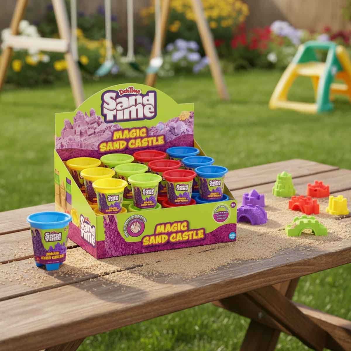 Dohtime 142g Magic Castle Assorted Sand Jar Unisex, 3-4 Years