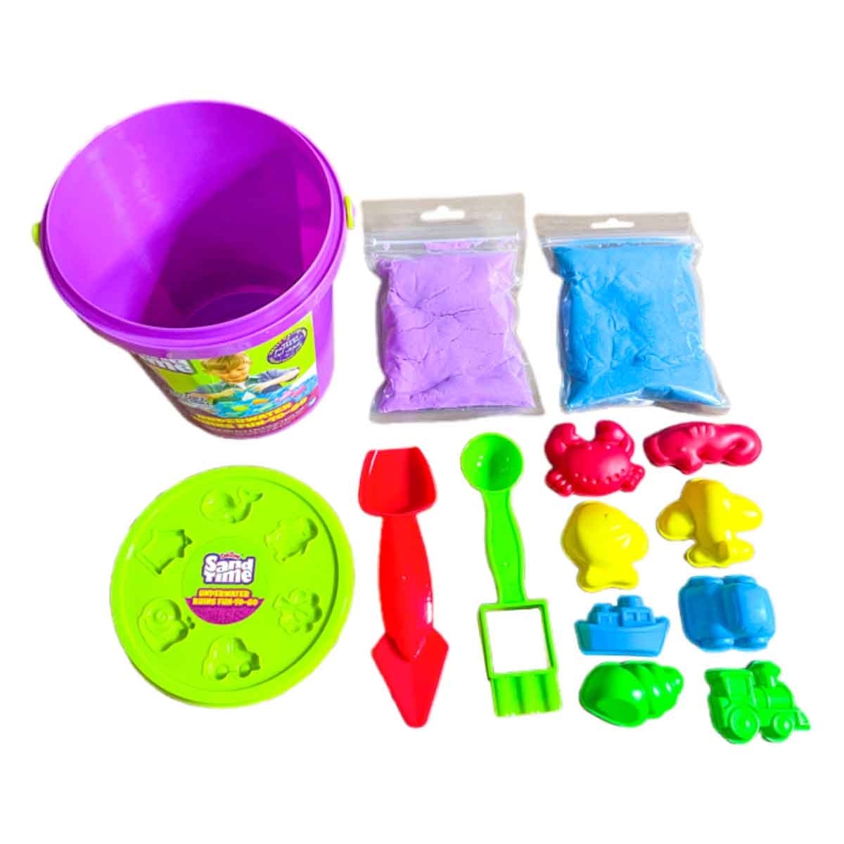 دوه تايم مجموعة رمل تحت الماء للعب أثناء التنقل، للجنسين، للأعمار من 3 إلى 4 سنوات