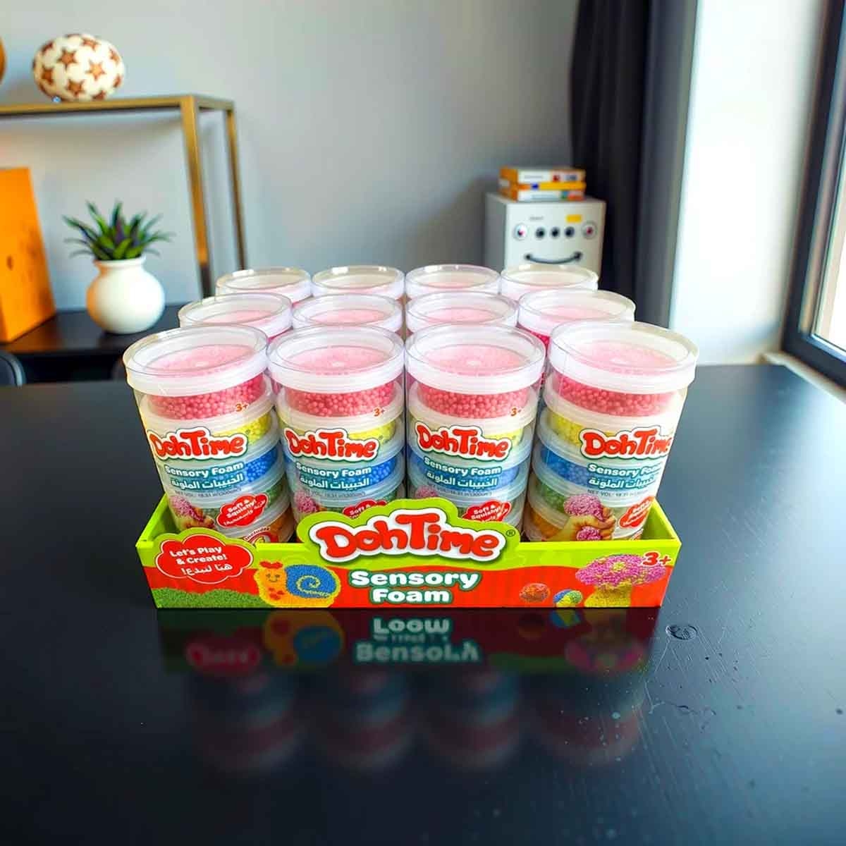 DohTime 6-Colours Soft Squishy Sensory Foam Unisex, 3-4 Years
