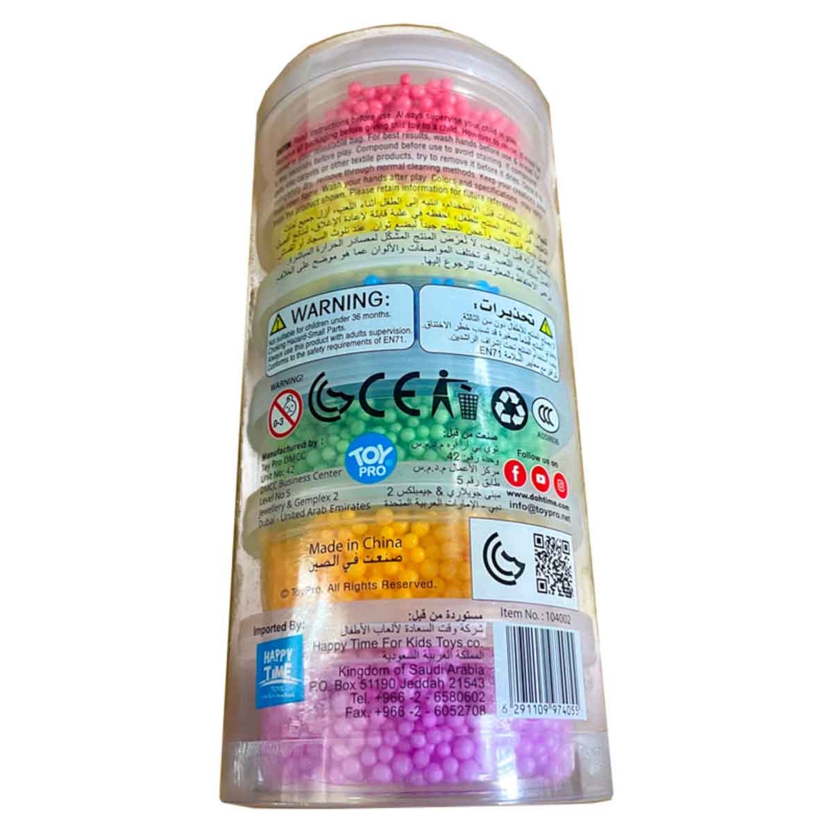 DohTime 6-Colours Soft Squishy Sensory Foam Unisex, 3-4 Years