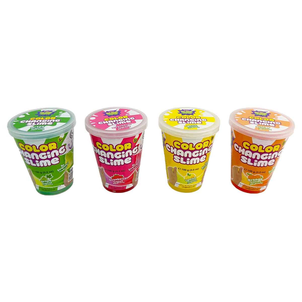 SlimeTime Assorted Colour-Changing Slime Can Unisex, 3-4 Years