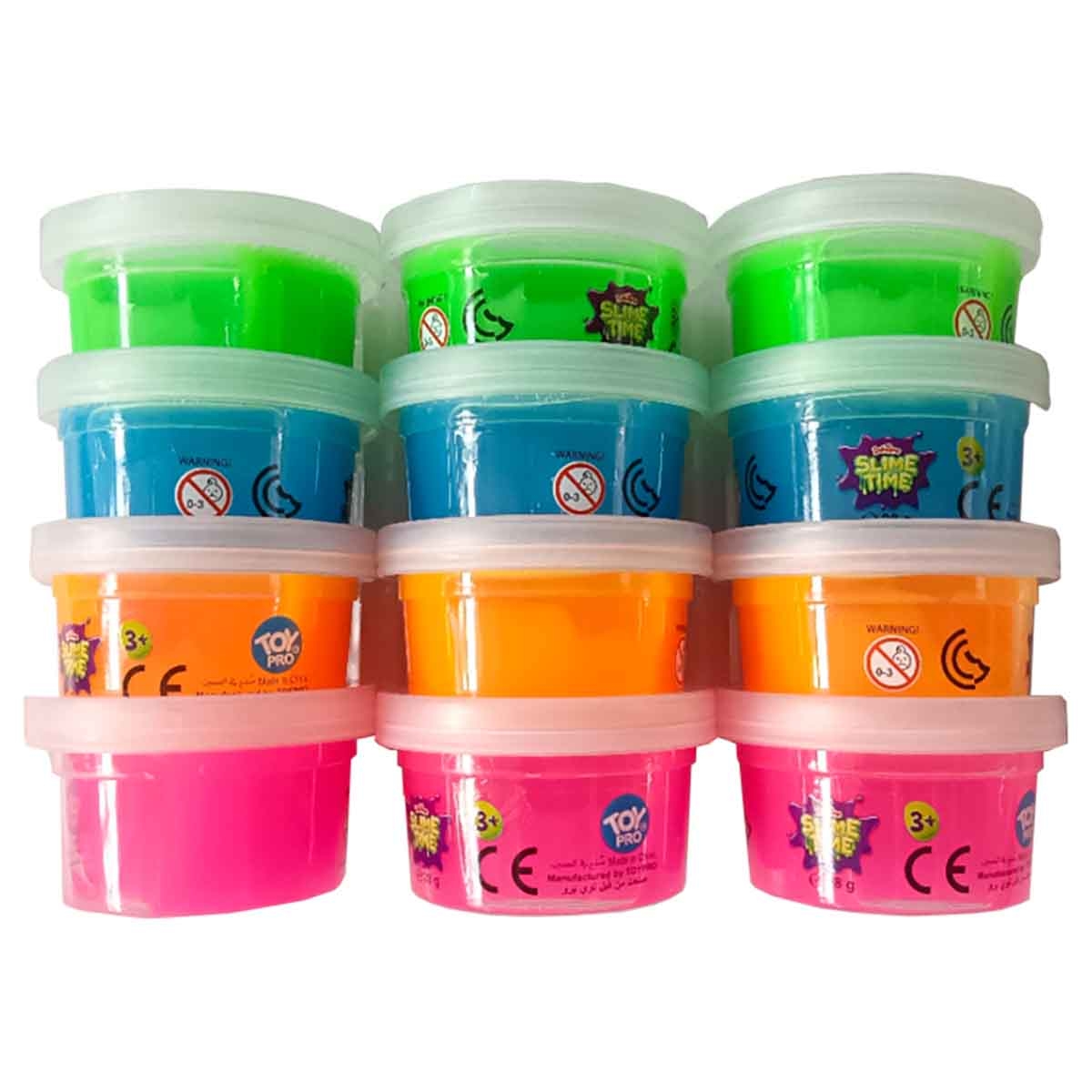 DohTime 12-Cans Slime Party Bag Unisex, 3-4 Years