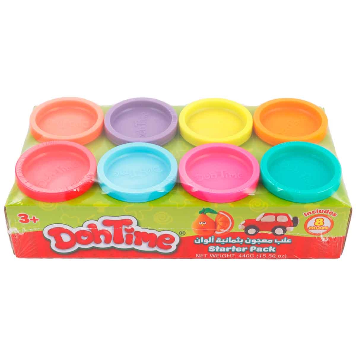 DohTime 2oz. Bright Colors 8-Cans Starter Pack Unisex, 3-4 Years