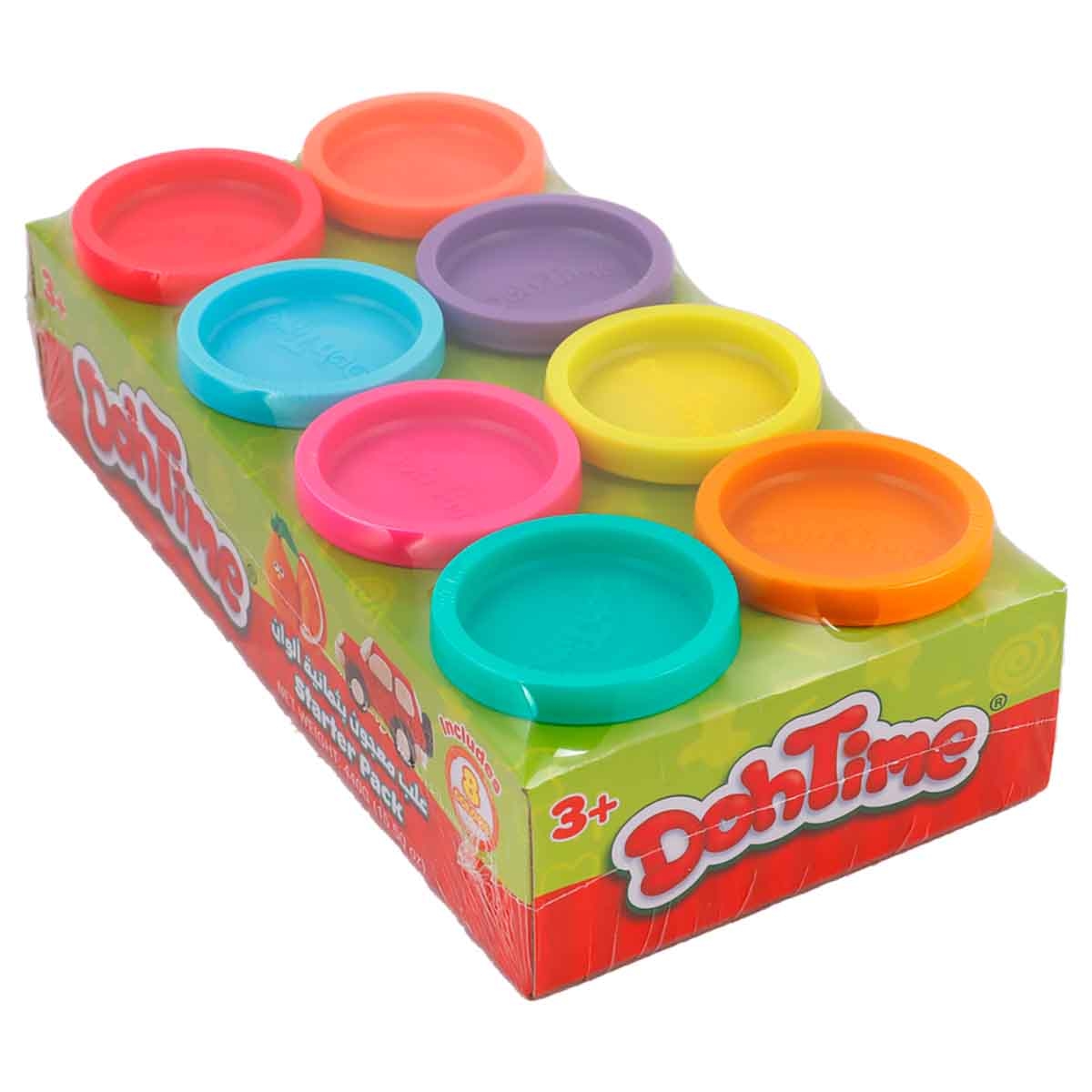 DohTime 2oz. Bright Colors 8-Cans Starter Pack Unisex, 3-4 Years
